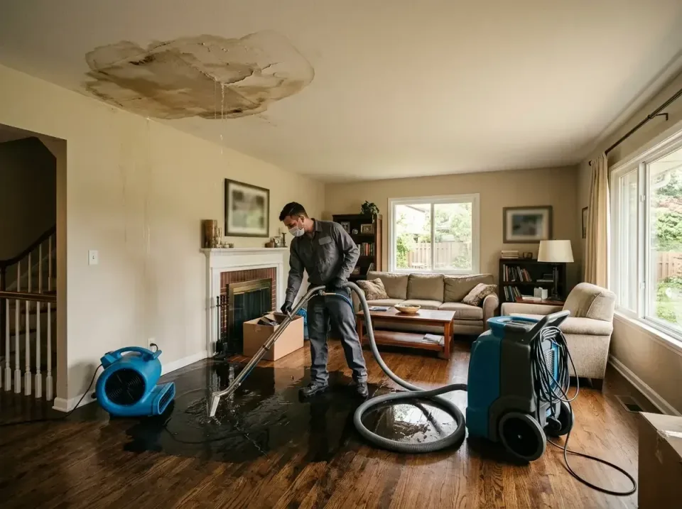 attic-pipe-burst-ceiling-drip-008 — frequently asked questions, Water Damage Restoration & Carpet Care in Papillion, NE